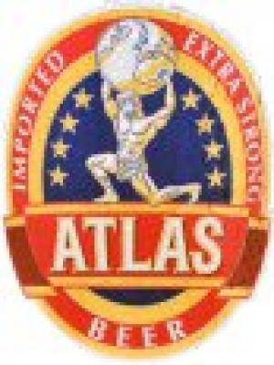 Atlas strong beer logo